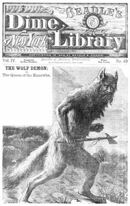 Cover of The Wolf Demon; or, The Queen of...