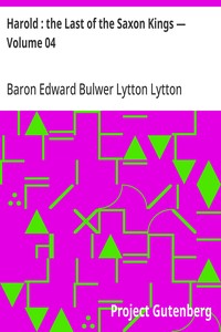 Cover of Harold : the Last of the Saxon K...