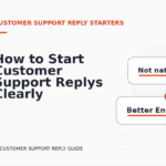 How to Start Customer Support Replys Clearly