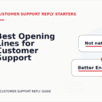 Best Opening Lines for Customer Support Replys