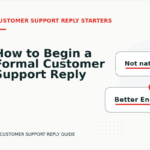 How to Begin a Formal Customer Support Reply