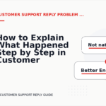 How to Explain What Happened Step by Step in Customer Support Reply English