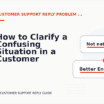 How to Clarify a Confusing Situation in a Customer Support Reply