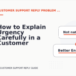 How to Explain Urgency Carefully in a Customer Support Reply